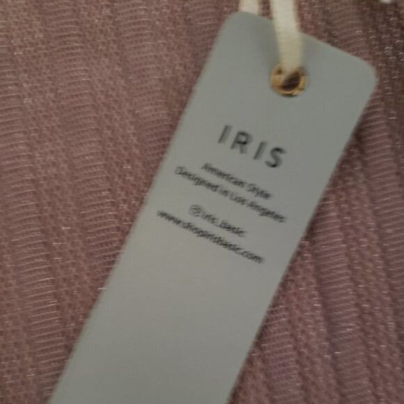 New Iris Shimmery Pink Bodysuit - Picture 3 of 3